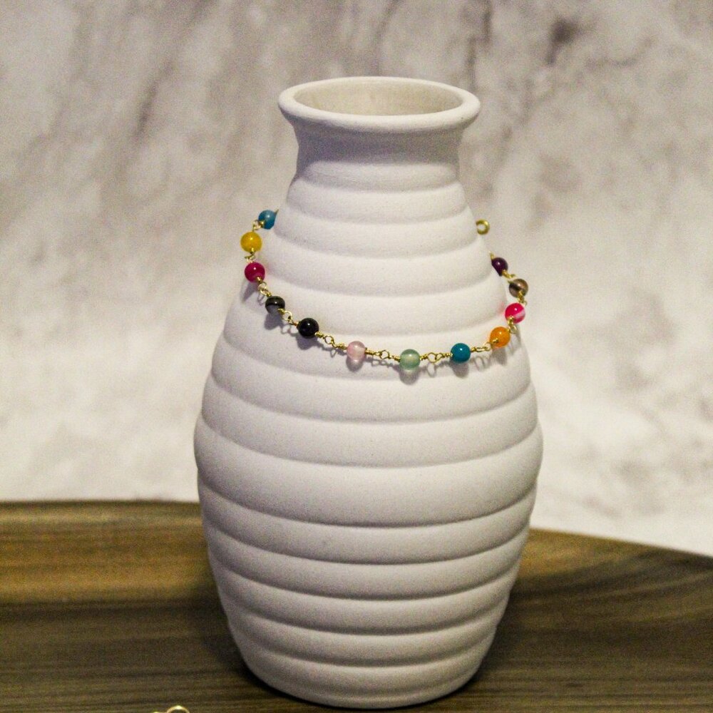 Multicolor Beaded Bracelet - Picture 3 of 5